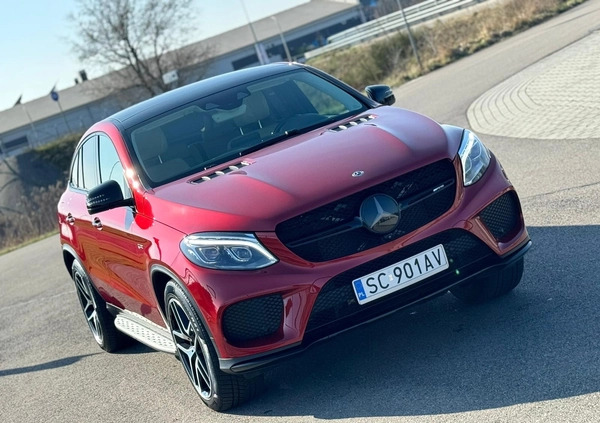 Mercedes-Benz GLE cena 269000 przebieg: 83000, rok produkcji 2017 z Częstochowa małe 497